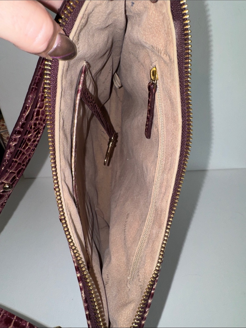 Brahmin Katie Crossbody Port Ombré Harmonia - Picture 9 of 15